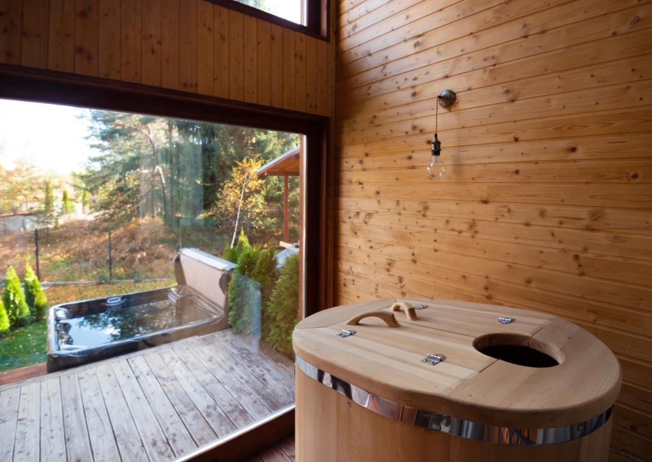 Pinus Villas Lodge With Private Jacuzzi & Phyto-Sauna Retreat Zheleznitsa Exterior foto